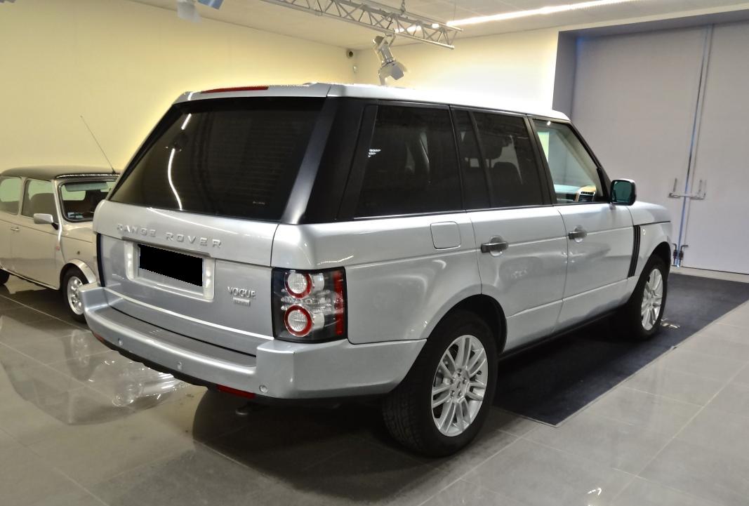 Left hand drive car LANDROVER RANGE ROVER (10/05/2010) - 